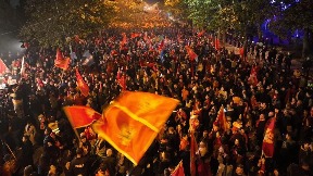 Protest zbog izbora Mandića